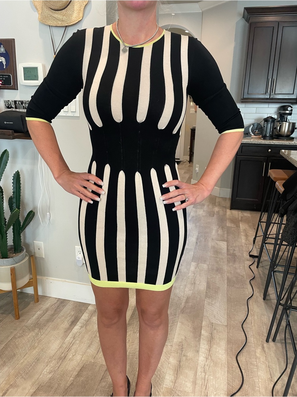 Ted baker London row knit dress